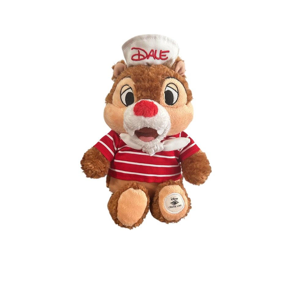 Rare Disney Cruise Line Dale Plush Chipmunk